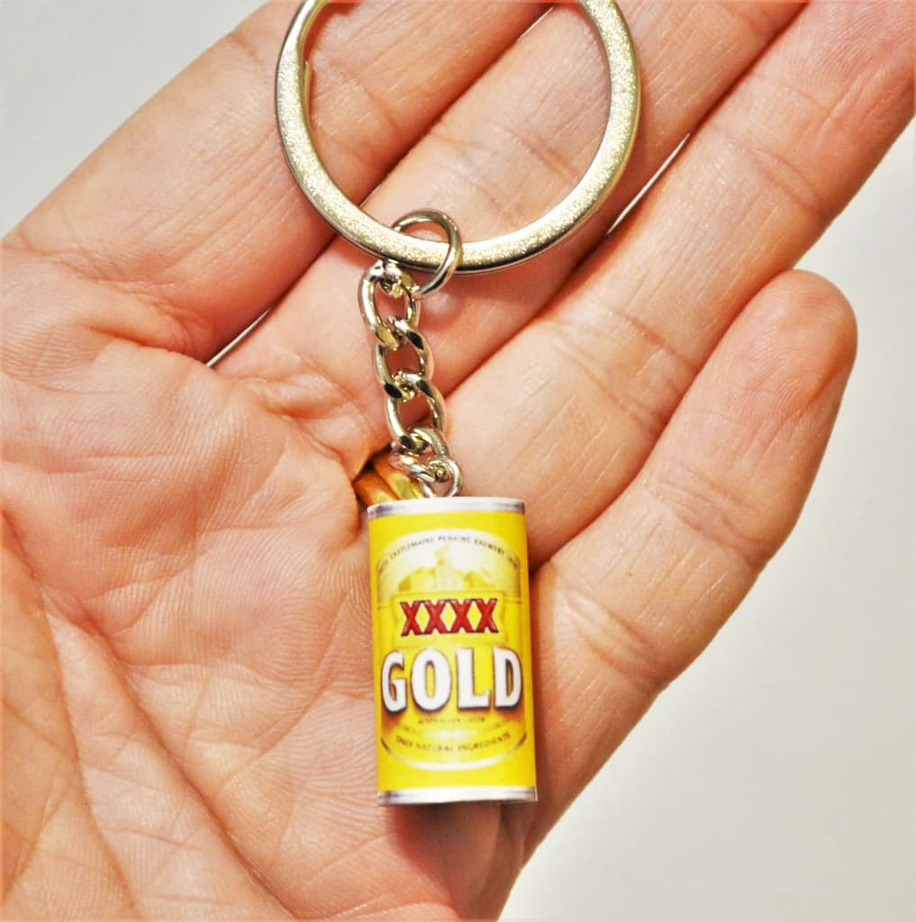Golden Stylish Key Ring
